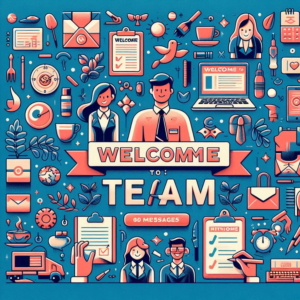 Welcome to the Team: 80 Messages 💼🎉